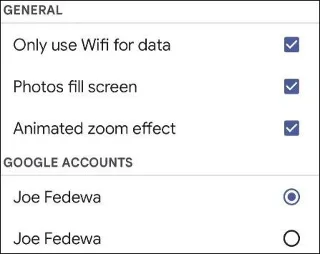 Cara menggunakan Google Photos sebagai penyelamat skrin pada Android