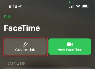 FaceTime リンクを抽出して共有する方法