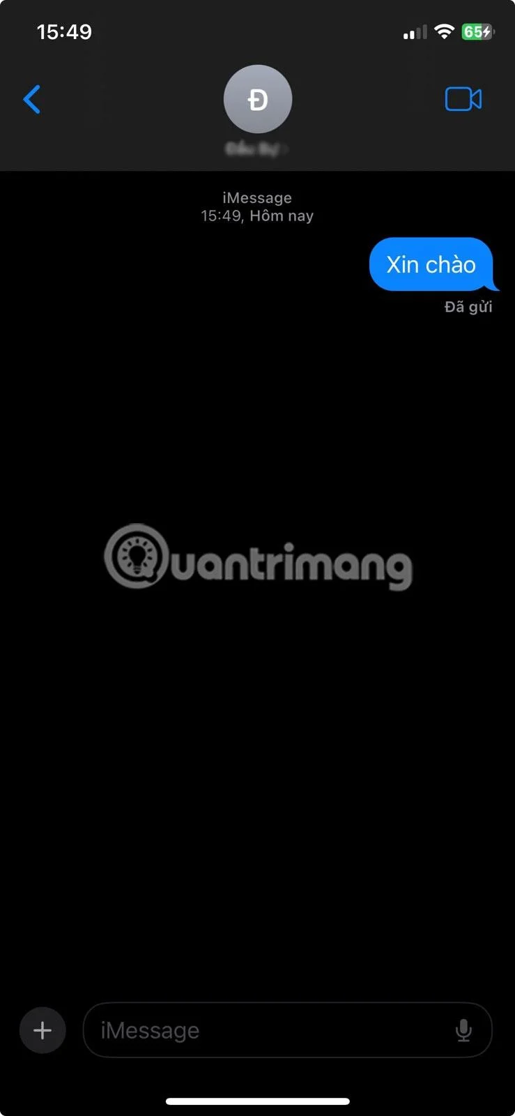 Arahan untuk mengedit dan memanggil semula mesej iMessage pada iOS