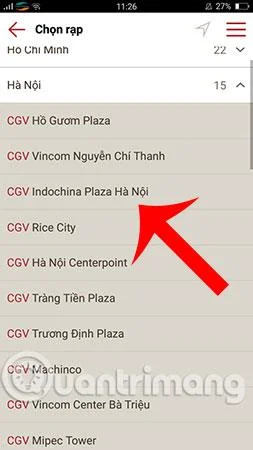 Cara melihat masa tayangan filem pada telefon anda