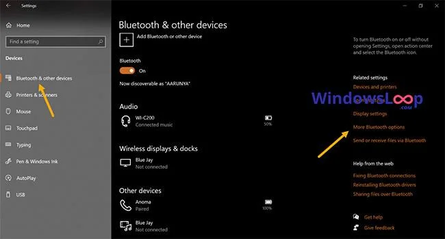 Comment afficher l'icône Bluetooth manquante dans la barre des tâches Windows