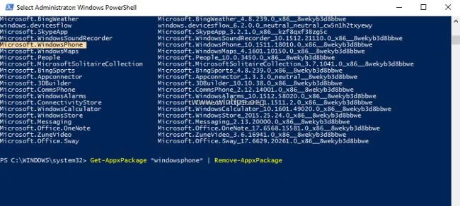 Windows 10/8.1/8'de Modern uygulamaları kaldırma talimatları