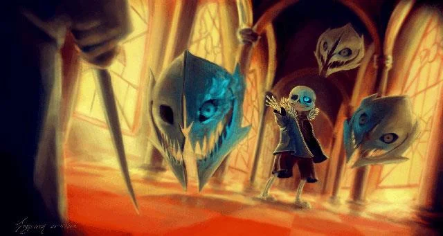 Kertas dinding sans, gambar sans sejuk, gambar sans undertale, kertas dinding Sans
