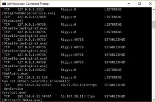 Bagaimana untuk menyemak port yang digunakan dalam Windows 10