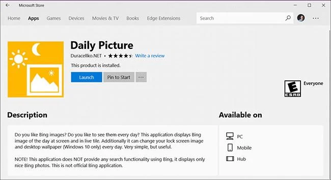 Bagaimana untuk menetapkan Bing Daily Images sebagai kertas dinding Windows 10 dan skrin kunci