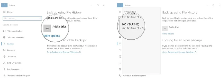 Bagaimana untuk membuat sandaran imej pada komputer Windows 10?