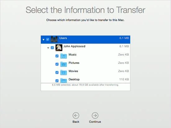 Bagaimana untuk memindahkan data dengan cepat dari Windows ke Mac OS X
