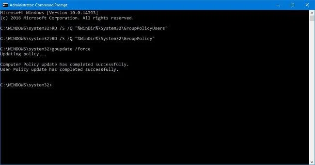 Bagaimana untuk menetapkan semula tetapan Dasar Kumpulan Tempatan pada Windows 10