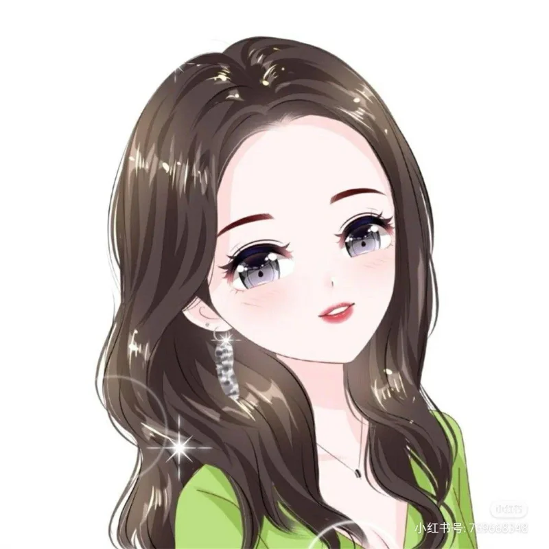 Awatar Chibi, uroczy awatar, piękny awatar Chibi