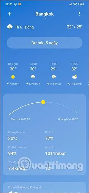 Bagaimana untuk melihat cuaca di pelbagai lokasi pada telefon Xiaomi