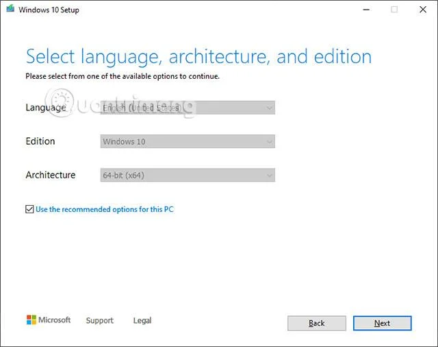Bagaimana untuk memasang Windows 10 dari USB menggunakan fail ISO