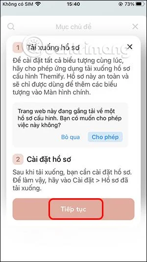 Cara menggunakan Themify untuk mencipta tema iPhone artistik