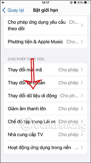 Bagaimana untuk menyekat penggunaan data mudah alih pada iPhone