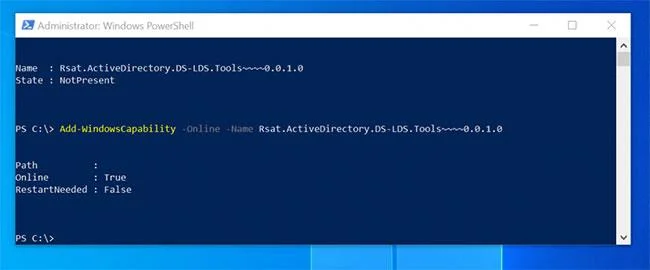 Windows 10'da Active Directory için RSAT nasıl etkinleştirilir