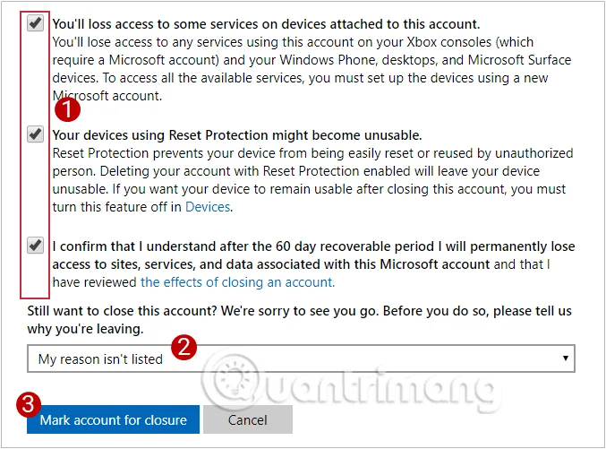 Bagaimana untuk memadam sepenuhnya akaun Microsoft pada Windows 10