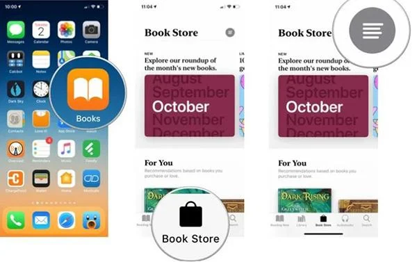 Cara membaca buku pada iPhone dengan Apple Books amat berguna