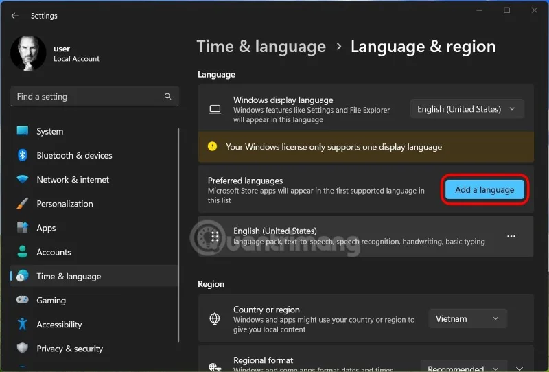 Vietnamese typefouten oplossen in de Microsoft Mail-applicatie op Windows 11