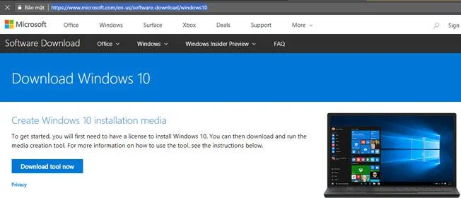 Bagaimana untuk memuat turun Windows 10 April 2018 Update 1803