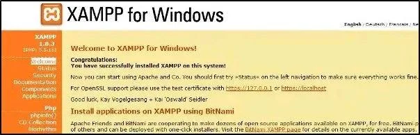 Bagaimana untuk menyediakan pelayan web tempatan (Pelayan Web Tempatan) pada Windows, macOS dan Linux