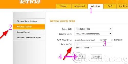 Bagaimana untuk menukar kata laluan wifi Tenda?