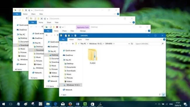 Windows 10 で複数のフォルダーを同時に開く方法