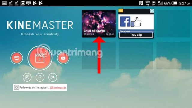 Instrucciones para crear subtítulos para vídeos en tu teléfono con KineMaster