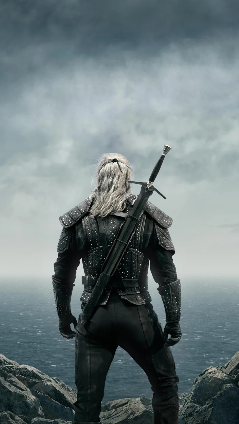 Kertas dinding The Witcher untuk telefon, kertas dinding The Witcher untuk telefon