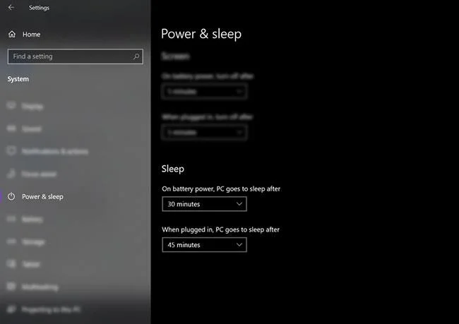 Windows 10'da Uyku modu ayarları nasıl özelleştirilir