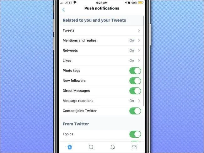 Bagaimana untuk mematikan dan menyesuaikan pemberitahuan daripada Twitter pada iPhone dan iPad