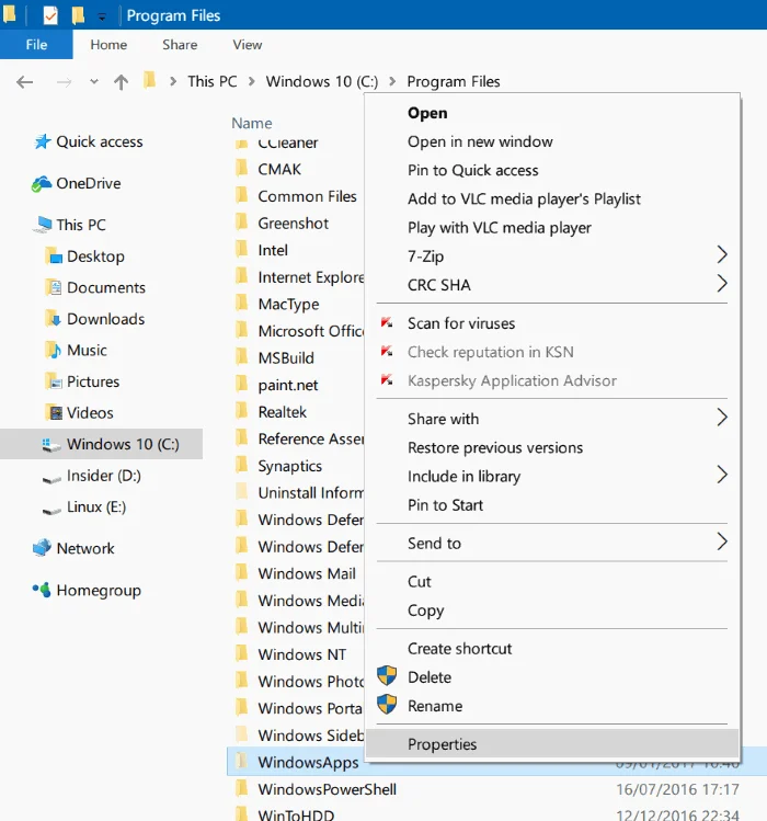 Arahan pembetulan ralat: Anda Telah Ditolak Kebenaran Untuk Mengakses Folder Ini pada Windows 10