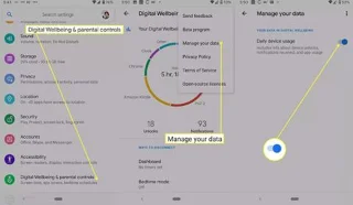 Bagaimana untuk menyemak Masa Skrin pada Android
