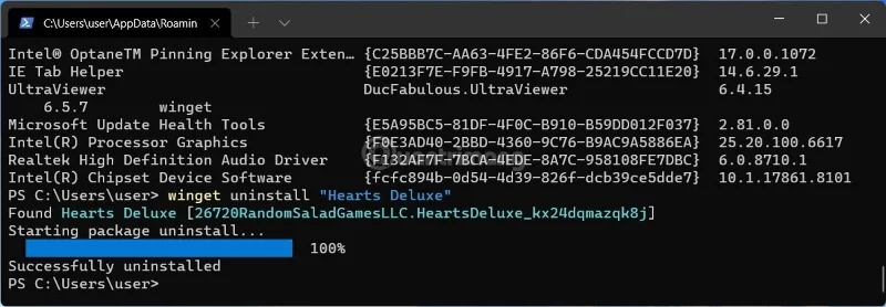 Comment désinstaller des applications sur Windows 11