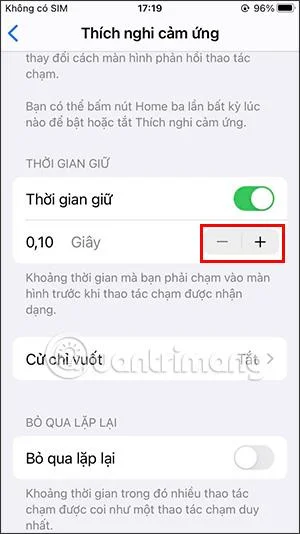 Bagaimana untuk melaraskan sensitiviti sentuhan pada iPhone