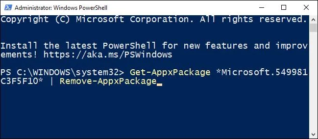 Lumpuhkan sepenuhnya pembantu maya Cortana pada Windows 10