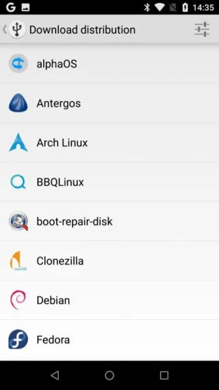 Bir Android cihazı kullanarak bilgisayarınızı geri yükleme talimatları