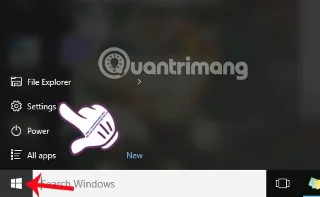 Arahan untuk menukar arah tatal Pad Sentuh Windows 10