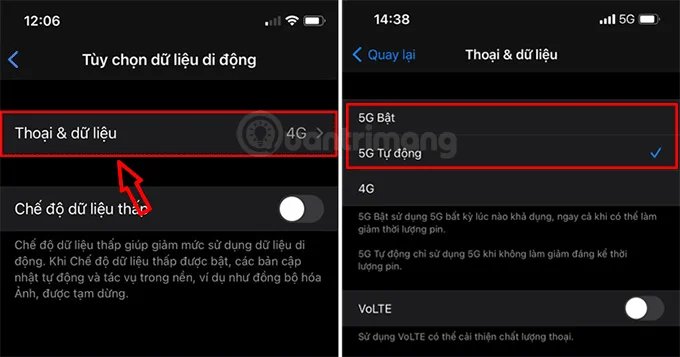 Cara paling mudah untuk mematikan/menghidupkan 5G pada iPhone 12