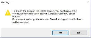 Bagaimana untuk membetulkan ralat pemasangan pencetak Canon LBP 2900 pada Windows