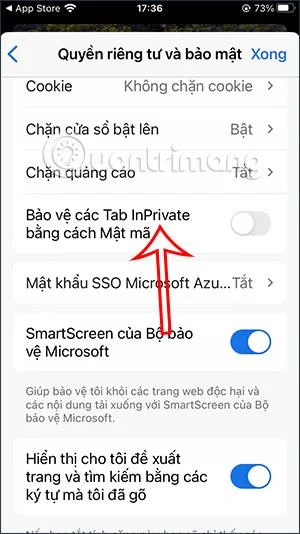 Microsoft Edgeのプライベートタブを保護する方法