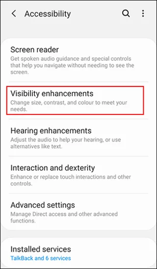Cómo aumentar el tamaño de fuente para sitios web en Android