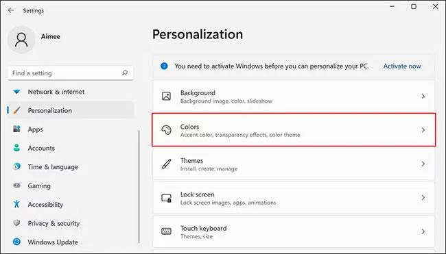 Windows 11 深色模式設置