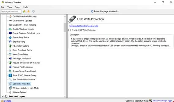 Winaero Tweaker, ein Tool zur vollständigen Personalisierung von Windows 10 Spring Creators