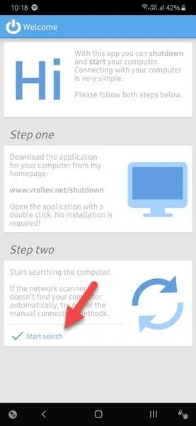 Come spegnere e riavviare il PC Windows dal telefono Android