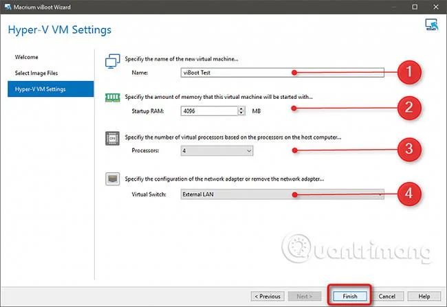 Cara mencipta mesin maya Hyper-V menggunakan Macrium Reflect System Image