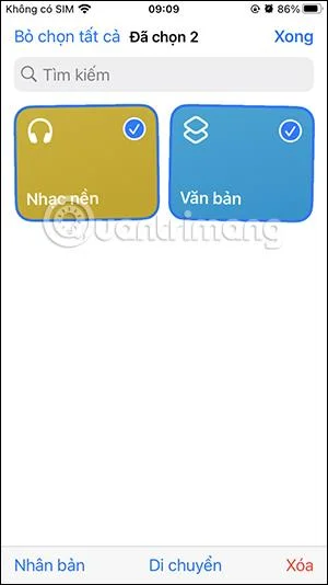 Cara membuat folder pintasan pada Pintasan iPhone
