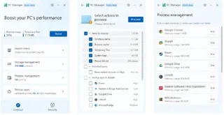 Windowsu yönetmek için Microsoft PC Managerı kullanma talimatları