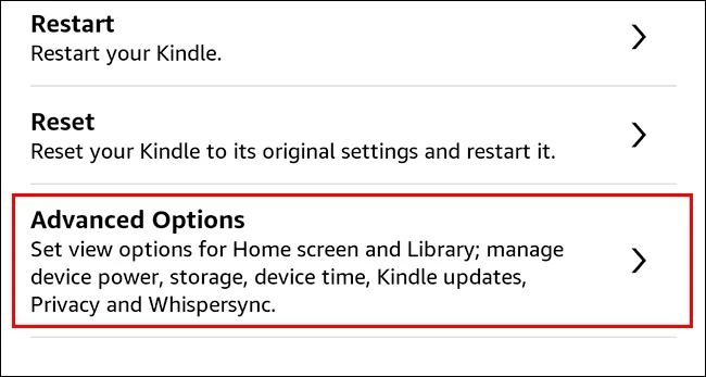 Kindle'da depolama alanı nasıl boşaltılır