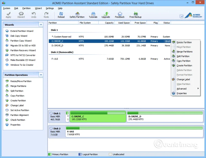 12 perisian pengurusan partition pemacu Windows percuma teratas