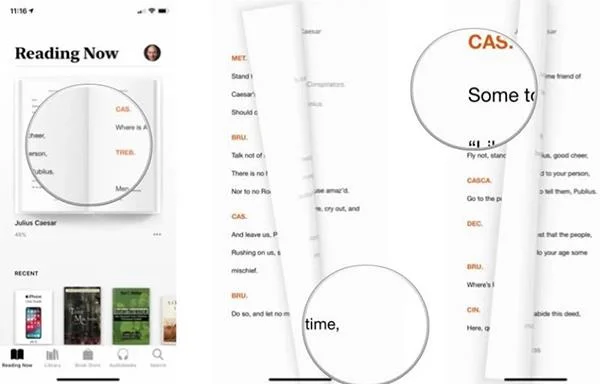 Cara membaca buku pada iPhone dengan Apple Books amat berguna
