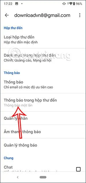 Bagaimana untuk menyesuaikan pemberitahuan Gmail untuk Android